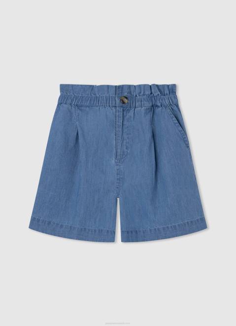 Pepe Jeans Jimena Paper Bag Shorts Girl Bay Z22X1485
