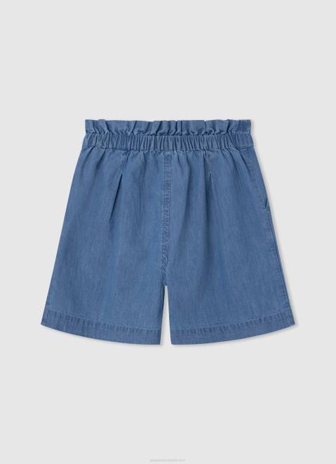 Pepe Jeans Jimena Paper Bag Shorts Girl Bay Z22X1485