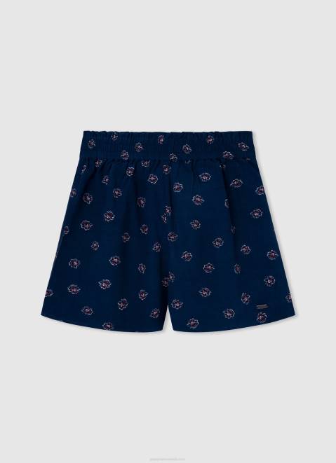 Pepe Jeans Jules Floral Print Shorts Girl Multi Z22X1489