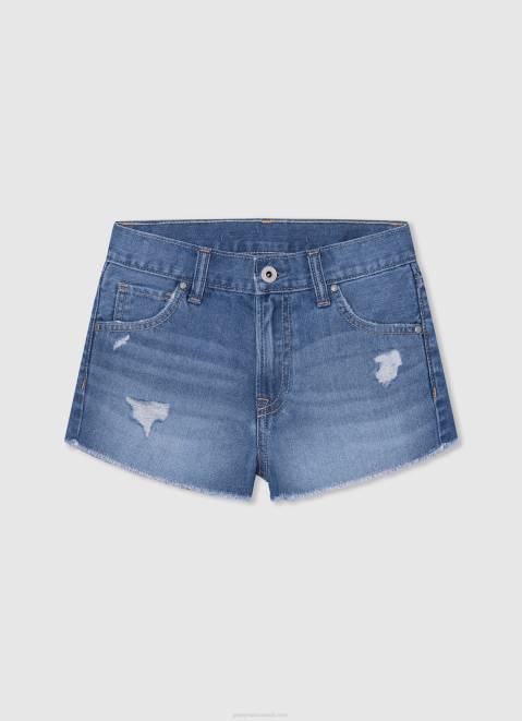 Pepe Jeans Patty Regular Fit Denim Shorts Girl Denim Z22X1492