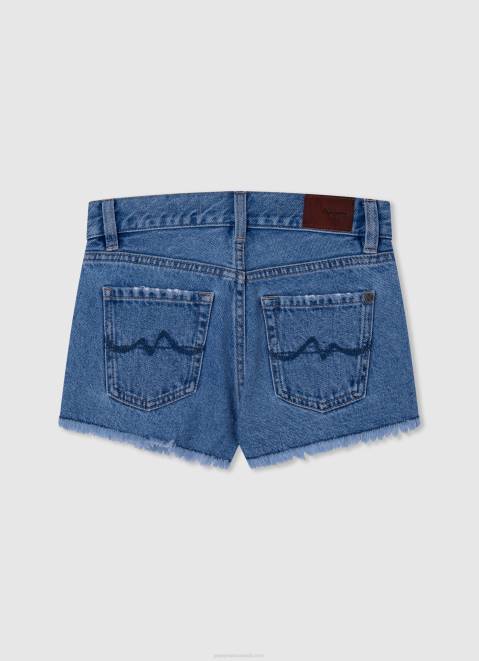Pepe Jeans Patty Regular Fit Denim Shorts Girl Denim Z22X1498