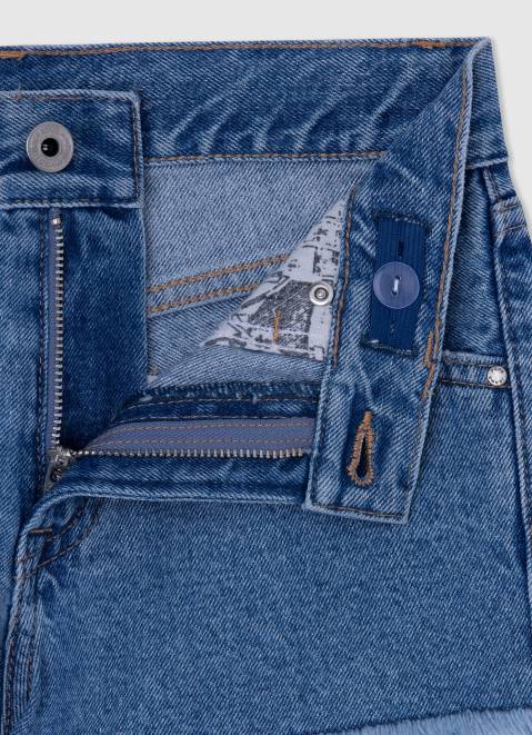 Pepe Jeans Patty Regular Fit Denim Shorts Girl Denim Z22X1498