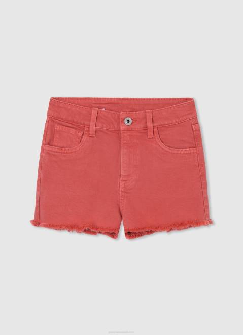 Pepe Jeans Patty Regular Fit Shorts Girl Studio Red Z22X1494