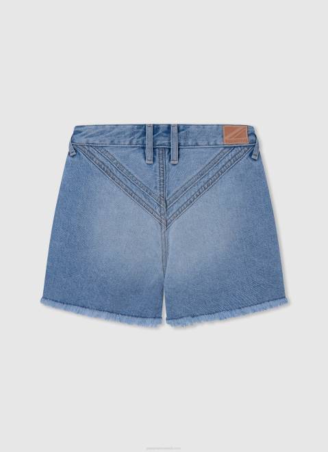 Pepe Jeans Regular Fit Denim Shorts Girl Denim Z22X1486