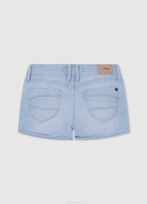 Pepe Jeans Regular Fit Denim Shorts Girl Denim Z22X1503