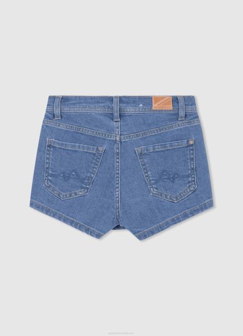 Pepe Jeans Regular Fit Denim Skirt Shorts Girl Denim Z22X1511