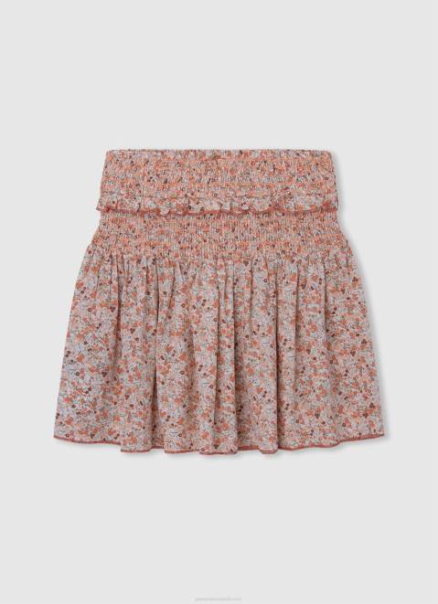 Pepe Jeans Floral Print Skirt Girl Multi Z22X1396