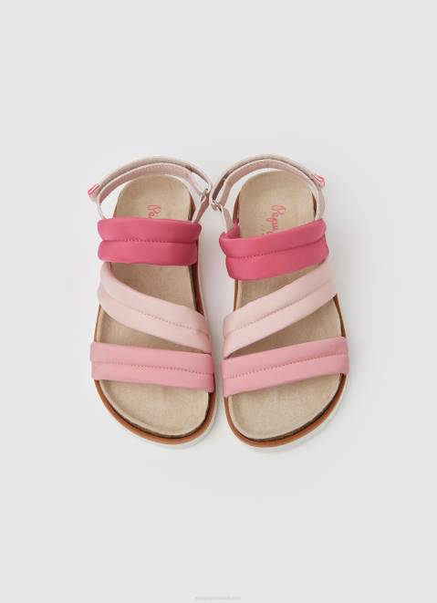 Pepe Jeans Berlin Cloud Anatomical Sandals Girl Factory Pink Z22X1343