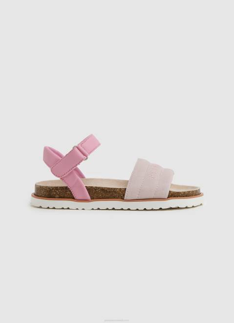 Pepe Jeans Berlin Park Anatomical Sandals Girl Factory Pink Z22X1341