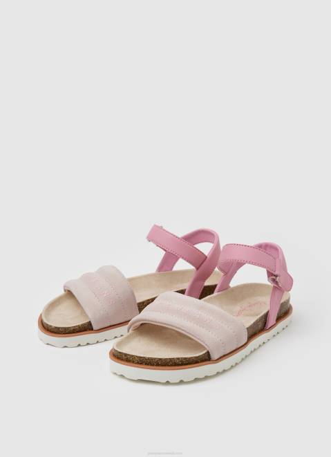 Pepe Jeans Berlin Park Anatomical Sandals Girl Factory Pink Z22X1341