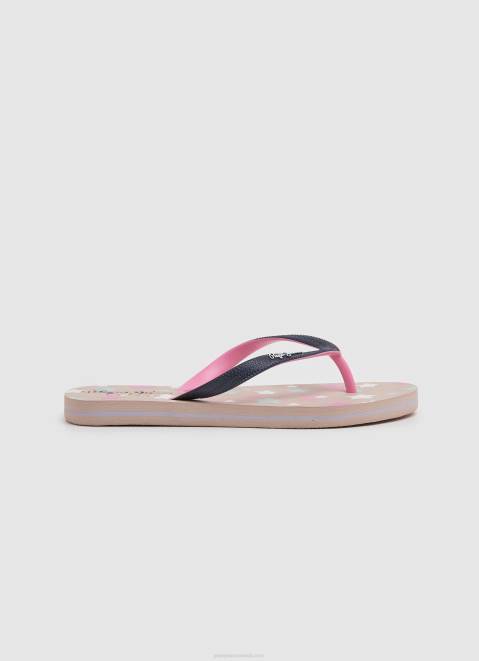 Pepe Jeans Dorset Stars Beach Flip Flops Girl Navy Z22X1351