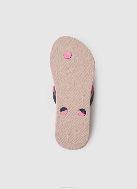 Pepe Jeans Dorset Stars Beach Flip Flops Girl Navy Z22X1351