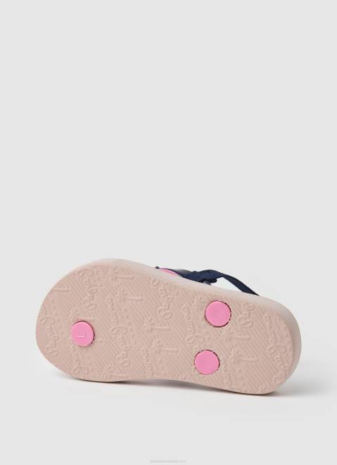 Pepe Jeans Dorset Stars Beach Flip Flops Girl Navy Z22X1352