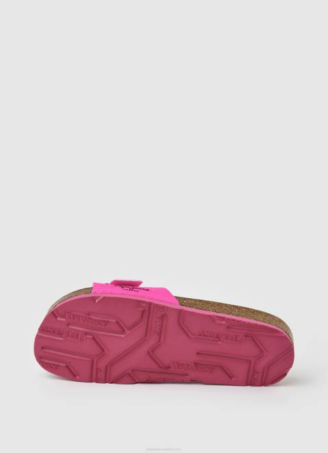 Pepe Jeans Oban Party Anatomical Sandals Girl Fuchsia Z22X1344