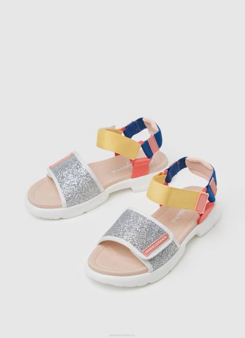 Pepe Jeans Ventura Sandal Sports Sandals Girl Silver Z22X1339