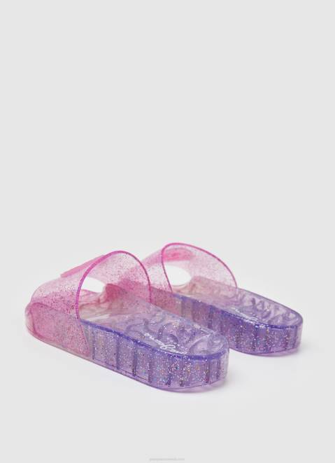 Pepe Jeans Wave Multi Beach Flip Flops Girl Light Fuchsia Z22X1348