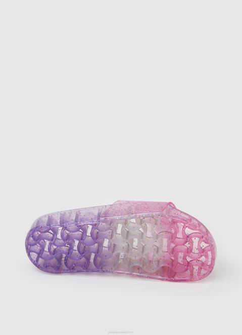 Pepe Jeans Wave Multi Beach Flip Flops Girl Light Fuchsia Z22X1348