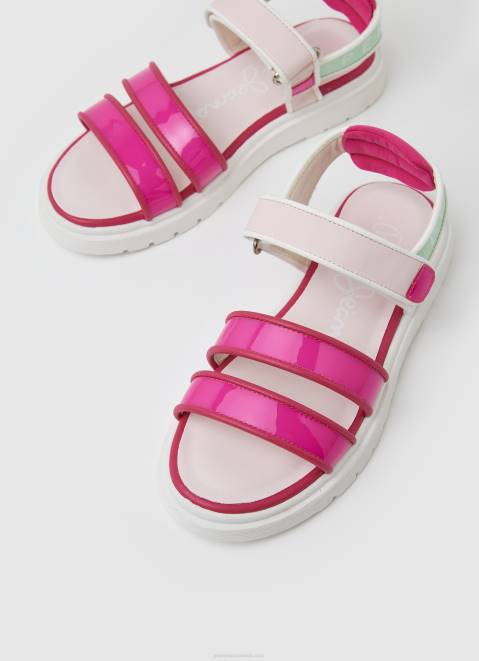 Pepe Jeans Wendy Sweet Platform Sandals Girl Light Fuchsia Z22X1340