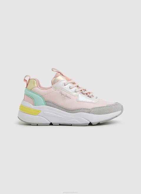 Pepe Jeans Arrow Sun Combined Sneakers Girl Light Pink Z22X1315