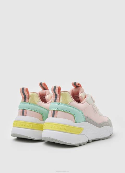 Pepe Jeans Arrow Sun Combined Sneakers Girl Light Pink Z22X1315