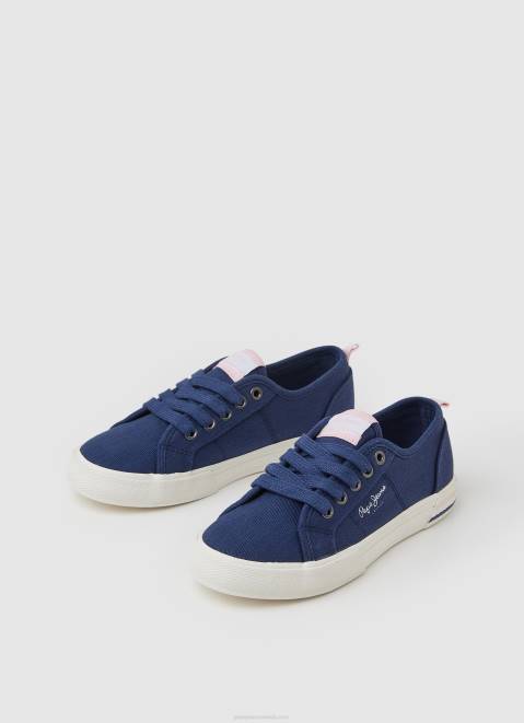Pepe Jeans Basic Brady Sneakers Girl Navy Z22X1324