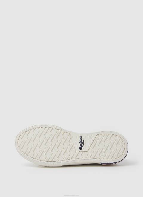 Pepe Jeans Basic Brady Sneakers Girl Off White Z22X1325