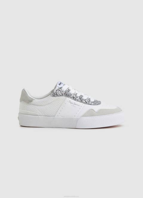 Pepe Jeans Kenton Hami Combined Sneakers Girl White Z22X1332