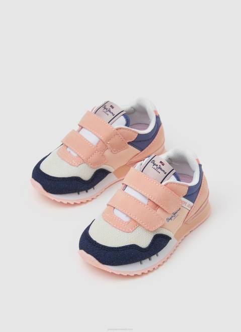 Pepe Jeans London Basic Combined Sneakers Girl Navy Z22X1321