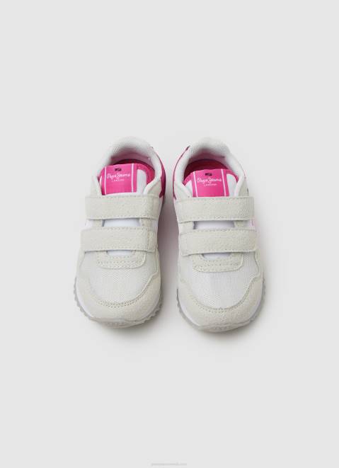 Pepe Jeans London Basic Combined Sneakers Girl White Z22X1327