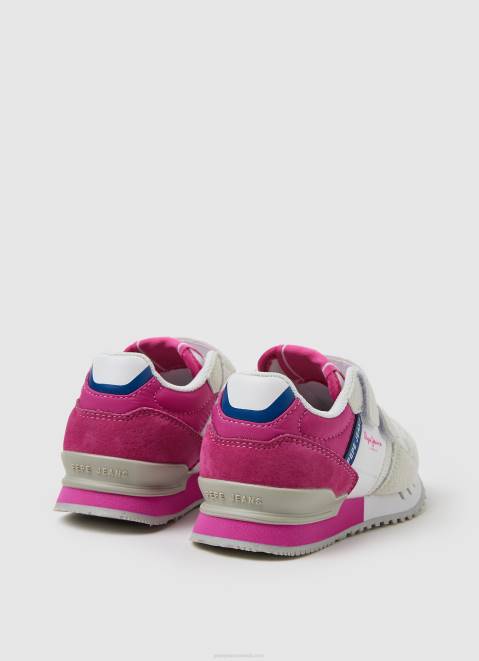 Pepe Jeans London Basic Combined Sneakers Girl White Z22X1327