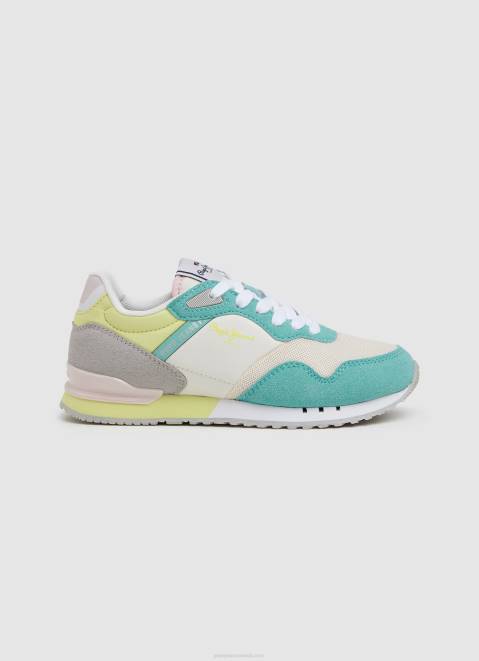 Pepe Jeans London Basic Running Sneakers Girl Acqua Z22X1319