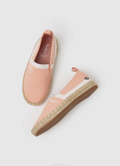 Pepe Jeans Tourist Camp G Slip-On Sneakers Girl Peach Z22X1334