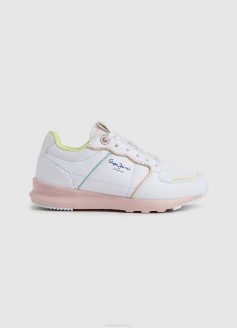 Pepe Jeans York Candy Running Sneakers Girl White Z22X1311