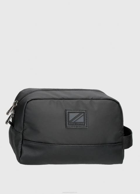 Pepe Jeans Travel Toiletry Bag With Handle Men Black Z22X1295