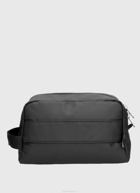 Pepe Jeans Travel Toiletry Bag With Handle Men Black Z22X1295