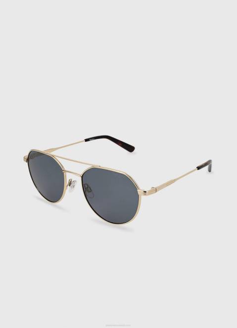 Pepe Jeans Aviator Sunglasses Men Gold Z22X1309