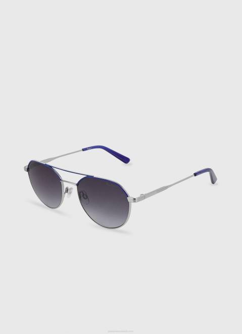 Pepe Jeans Aviator Sunglasses Men Silver Z22X1307