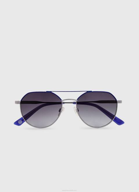Pepe Jeans Aviator Sunglasses Men Silver Z22X1307