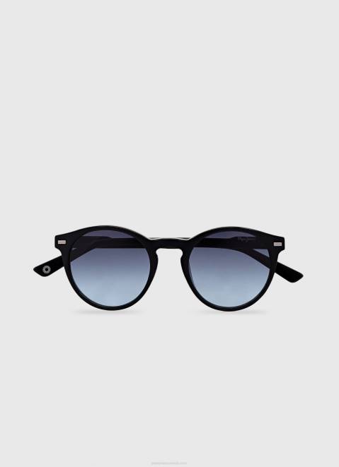 Pepe Jeans Round Sunglasses Men Black Z22X1305