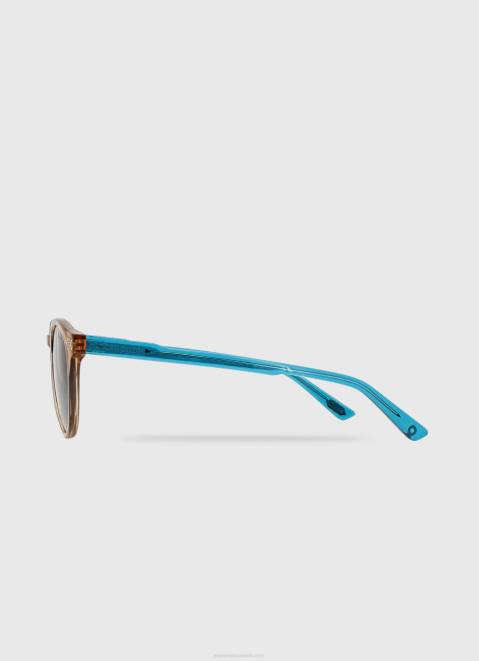 Pepe Jeans Round Sunglasses Men Ochre Yellow Z22X1304