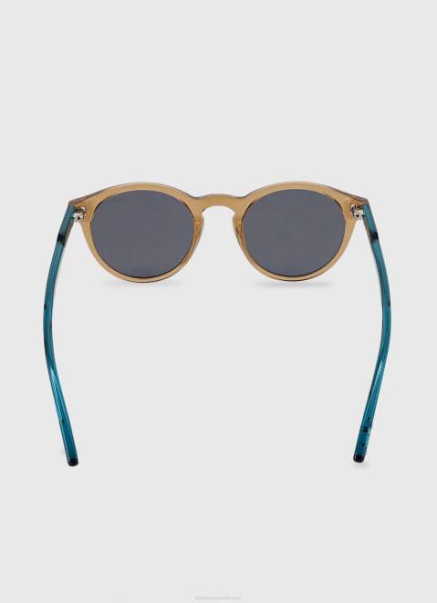 Pepe Jeans Round Sunglasses Men Ochre Yellow Z22X1304