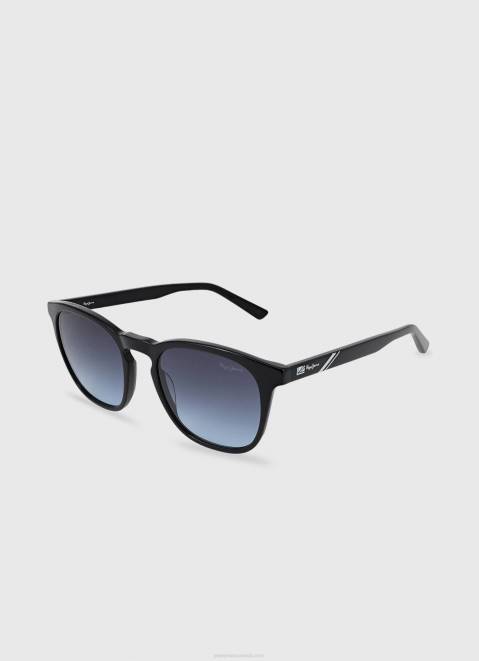 Pepe Jeans Wayfarer Sunglasses Men Black Z22X1303