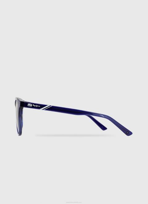 Pepe Jeans Wayfarer Sunglasses Men Blue Z22X1308