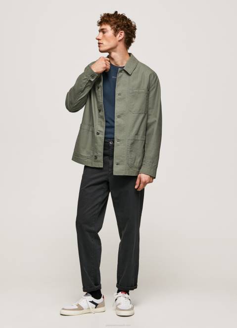 Pepe Jeans Canvas Utility Jacket Men Casting Z22X834