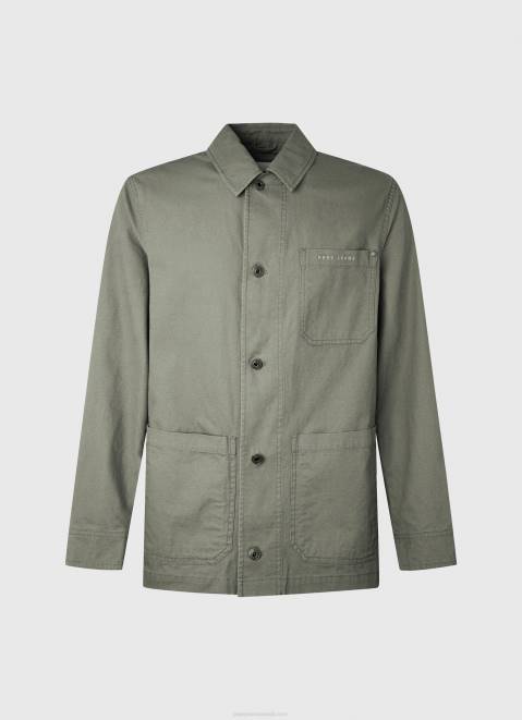 Pepe Jeans Canvas Utility Jacket Men Casting Z22X834