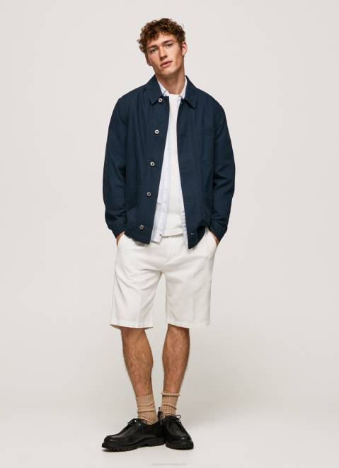 Pepe Jeans Canvas Utility Jacket Men Dulwich Z22X842