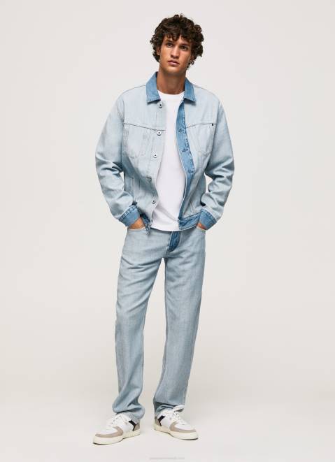 Pepe Jeans Inside-Out Denim Jacket Men Denim Z22X848