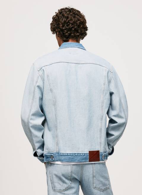 Pepe Jeans Inside-Out Denim Jacket Men Denim Z22X848