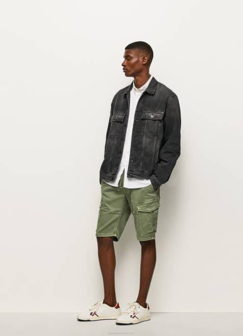 Pepe Jeans Oversized Denim Jacket Men Denim Z22X833
