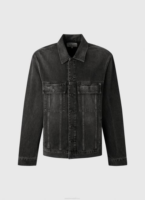 Pepe Jeans Oversized Denim Jacket Men Denim Z22X833